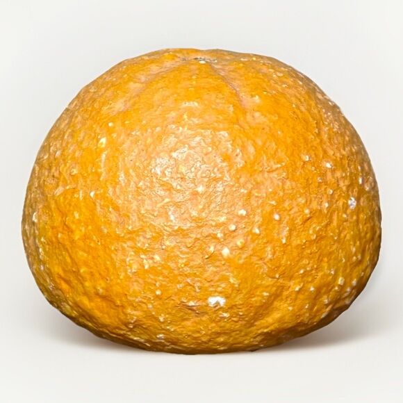 Vintage Italian Alabaster Stone Fruit Apple Tangerine Peach Trio Hand Carved - Picture 9 of 10